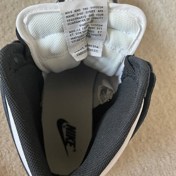 Nike Dunk High Up Panda Black and White Sneakers Size 9.5 - Picture 8 of 9